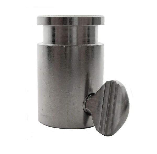 Stainless Steel Rotisserie Spit Rod Bushing - 1/2" Hexagon, 3/8" Square 2 Stainless Steel Rotisserie Spit Rod Bushing - 1/2" Hexagon, 3/8" Square
