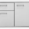 Delta Heat 36" Door, 2 Drawer Combo- DHDD362-B 2 Delta Heat 36" Door, 2 Drawer Combo- DHDD362-B -Lynxie Shop DHDD302 B 28626.1662136835.1500.1500