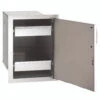 Firemagic 20x14 Single Door With Dual Storage Drawer - 33820-S -Lynxie Shop FM 33820 SR Select Single Door With Dual Drawers Open 29793.1577112045.1500.1500