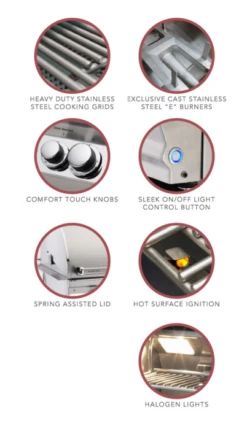 Fire Magic Aurora A540i Built-in Grill, No Rotisserie -Lynxie Shop Firemagic Aurora Grills Features No Rotisserie 65450.1477049820.1500.1500