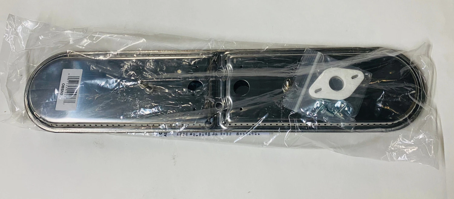 19 X 4, Grill Master, Sunbeam Stainless Burner Head - OBSN2 3 19 X 4, Grill Master, Sunbeam Stainless Burner Head - OBSN2