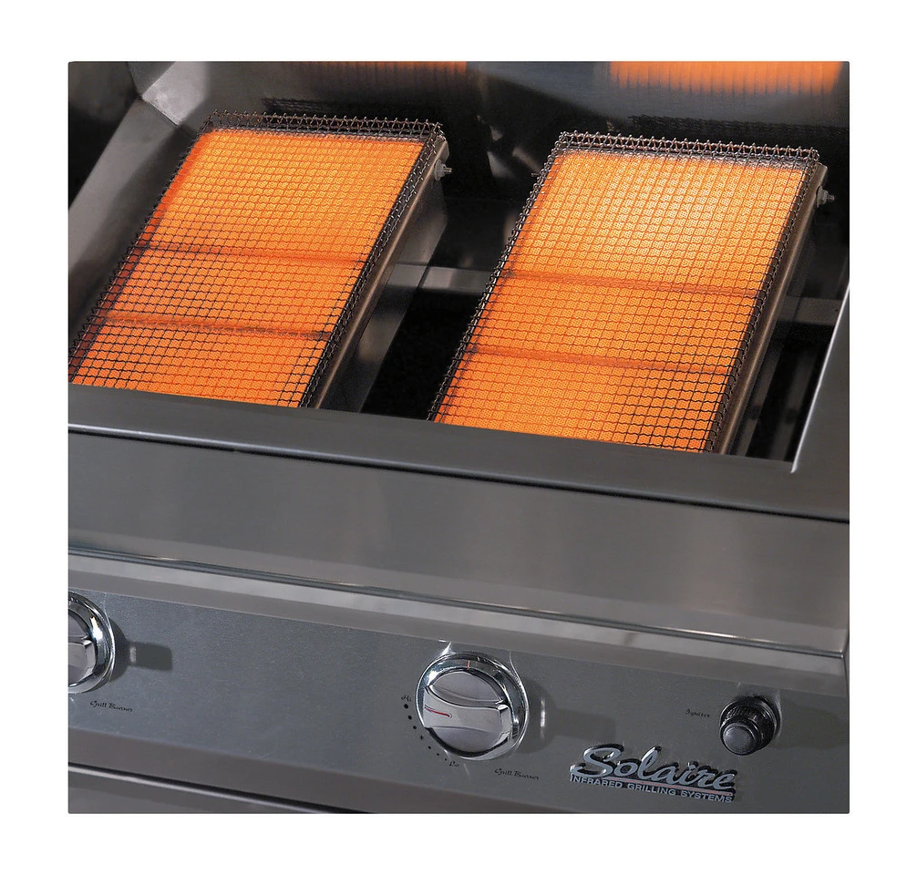 Solaire 42" InfraVection Built-in Grill, 2 Infrared Burners - SOL-IRBQ-42VI 4 Solaire 42" InfraVection Built-in Grill, 2 Infrared Burners - SOL-IRBQ-42VI - Image 2