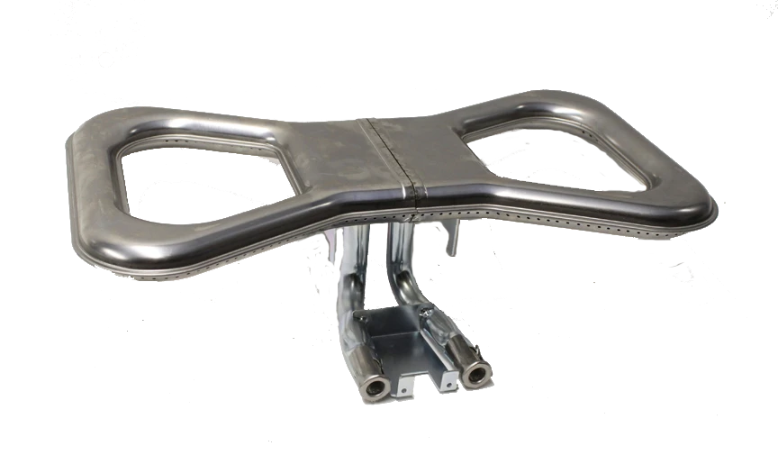 Broilmaster D4, P4 17" Bowtie Burner W Tubes (Pre-2011) - DPP102 3 Broilmaster D4, P4 17" Bowtie Burner W Tubes (Pre-2011) - DPP102