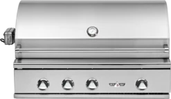 Delta Heat 38" Built-in Grill W Rotisserie, Sear Zone - DHBQ38RS