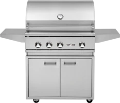 Delta Heat 32" Freestanding Grill W Rotisserie And Sear Burner - DHBQ32RS-DHGB32