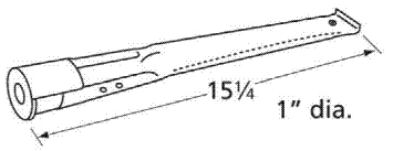 15 1/4 X 1, Centro, Cuisinart Burner 4 15 1/4 X 1, Centro, Cuisinart Burner - Image 2