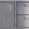30" Single Door - 2 Drawer Combo, 260 Series