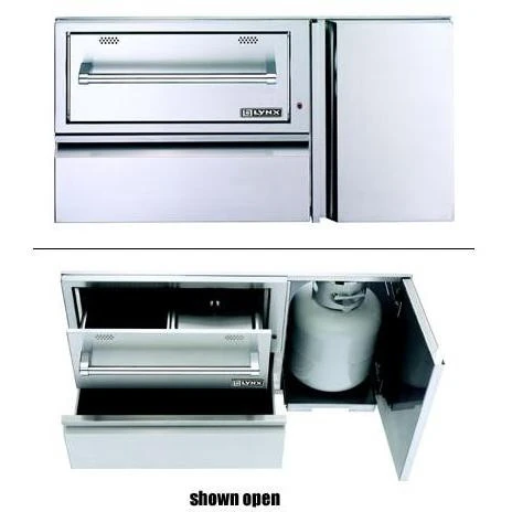 Lynx 42" Convenience Center Warming Drawer, Propane LP Tank Storage - L42CC 4 Lynx 42" Convenience Center Warming Drawer, Propane LP Tank Storage - L42CC - Image 2