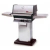MHP TJK2-P Propane Grill W/ Stainless Grids On Stainless Cart