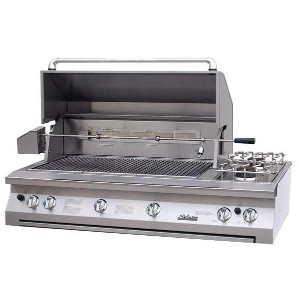 Solaire 56" InfraVection Natural Gas Built-in Grill, One IR Burner, Double Side Burner 3 Solaire 56" InfraVection Natural Gas Built-in Grill, One IR Burner, Double Side Burner